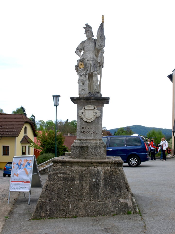 2012.05.05_-_Bad_Groß_Pertholz_-_Figurenbildstock_hl._Florian_-_01