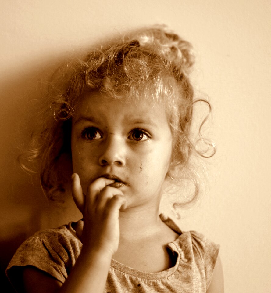 Face uncertainty sepia
