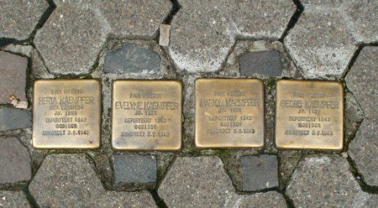 20110726Stolpersteine_Mainzer_Str35_Saarbruecken