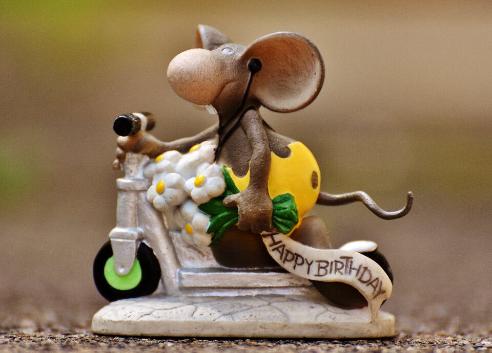 Figure cute greeting