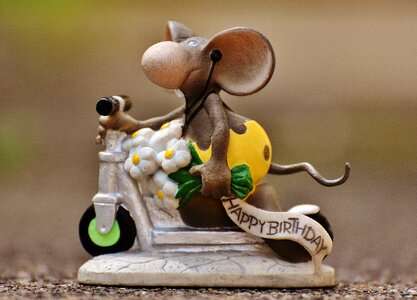 Figure cute greeting