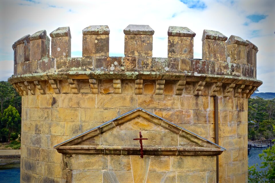 Architecture fortress wall