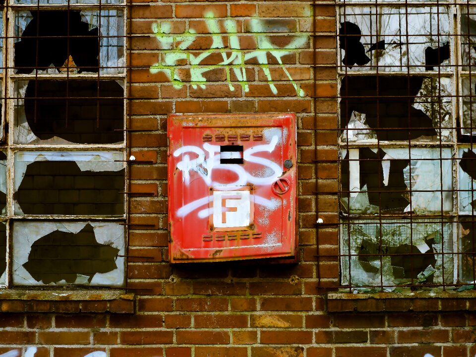 Old factory decay abandoned