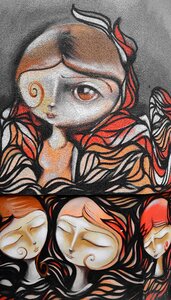 Art sprayer mural