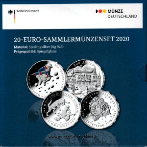 20-Euro-Sammlermünzenset_2020_Vorderseite