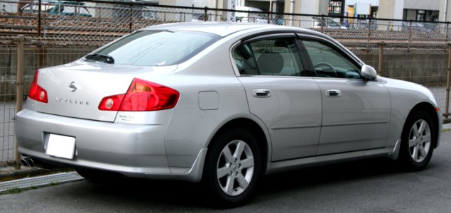 2004-2006_NISSAN_SKYLINE_SEDAN_V35_250GT_FOUR_rear