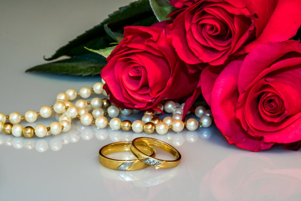 Roses pearl necklace string pearl necklace