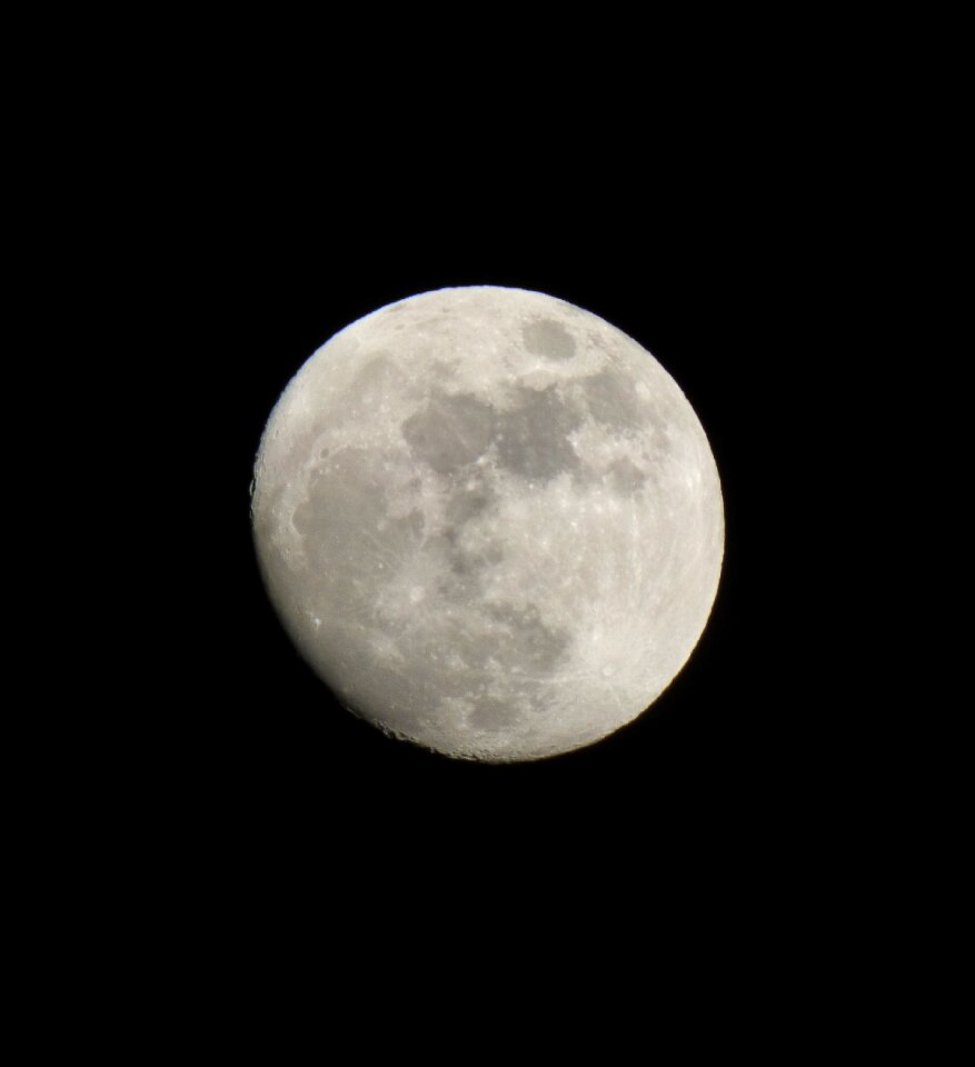 Satelite crater night