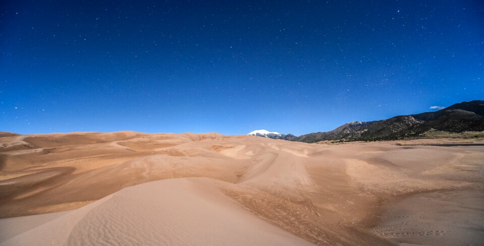 Dry dune hill photo
