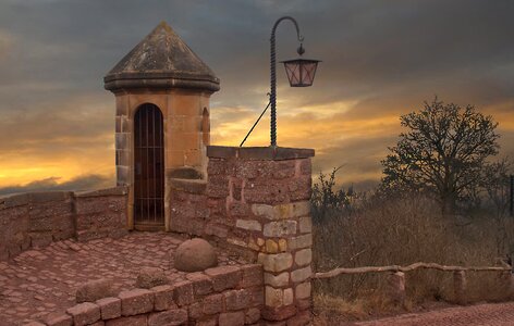 Eisenach wartburg castle watchtower photo