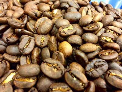 Coffee baking coffee beans