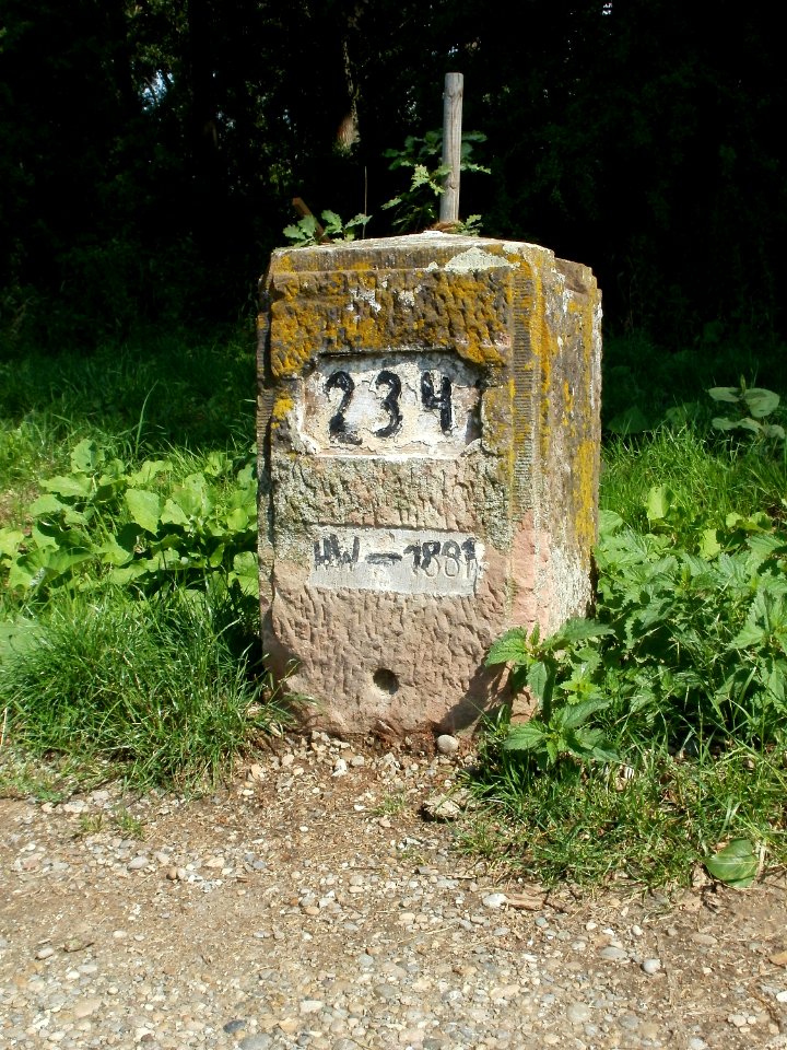 20110607Alter_Rheinkilometer234_1