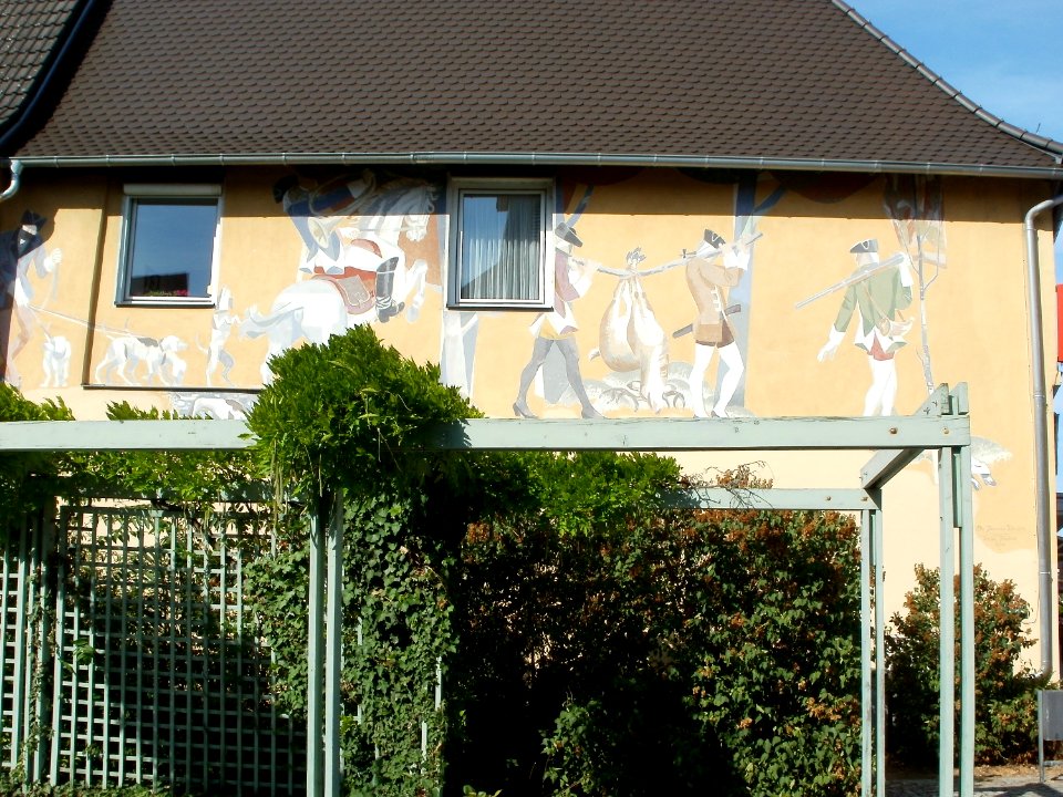 20110529Wandgemaelde_Jaeger_aus_Kurpfalz_Schwetzingen1