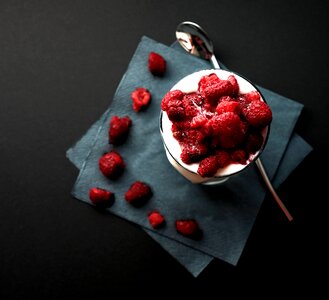 Fruits raspberries sweets