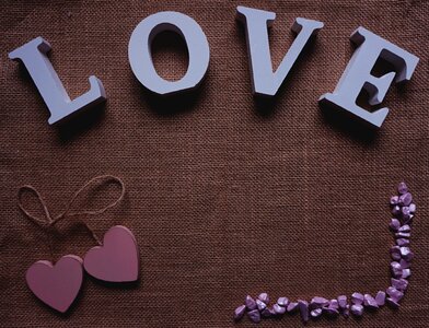 Stones hearts vintage