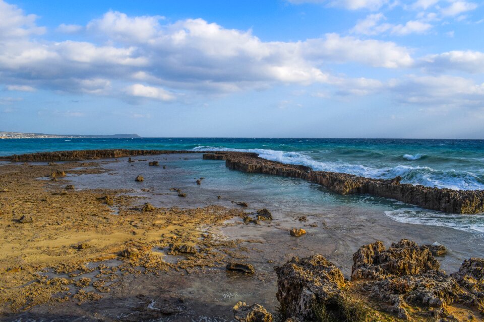 Geology formation landscape photo