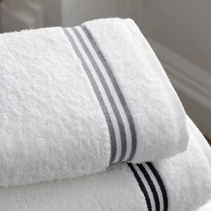 Bath towels gray bathroom photo