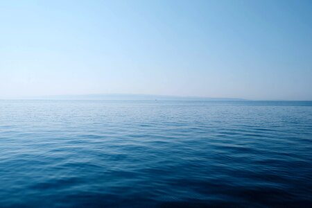 Placid sea seascape