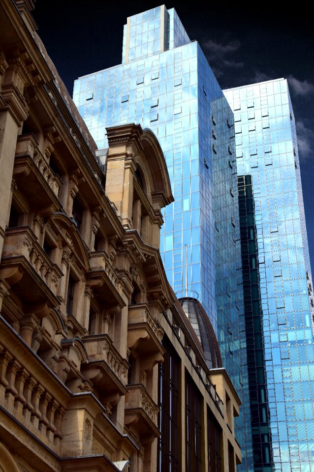 Architecture facade modern