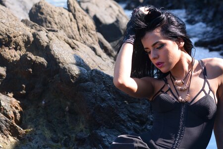 Model female photography