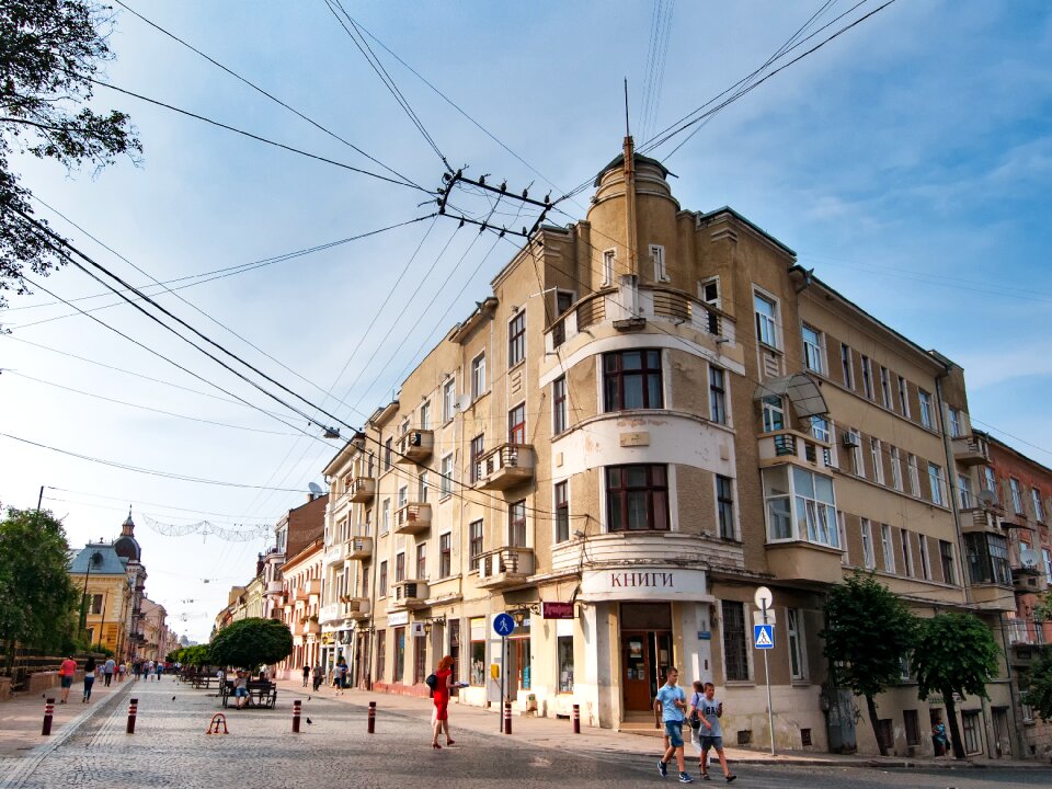 Europe historically downtown