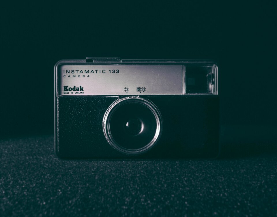 Camera classic close-up
