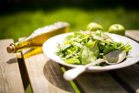 Salad table vegetable