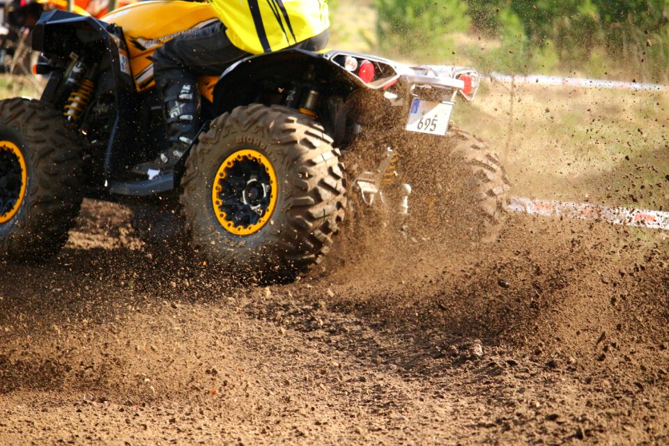 Atv race all-terrain vehicle