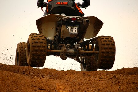 Atv race all-terrain vehicle