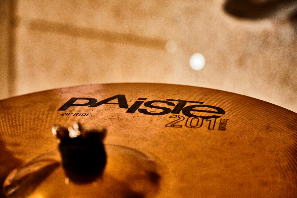 Drummer becken schlagzeug