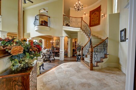 Home elegant stairway