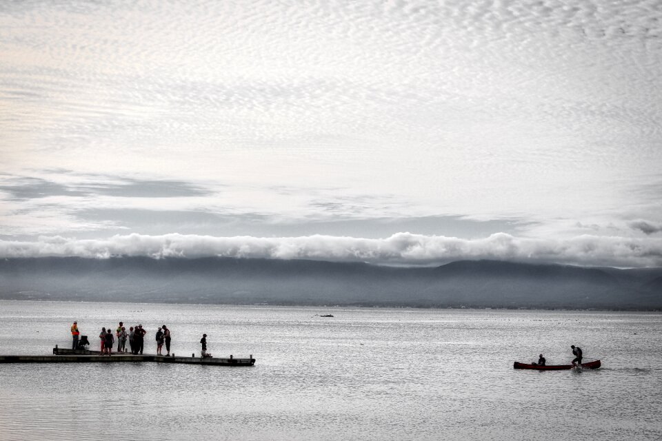 Landscape sky boat
