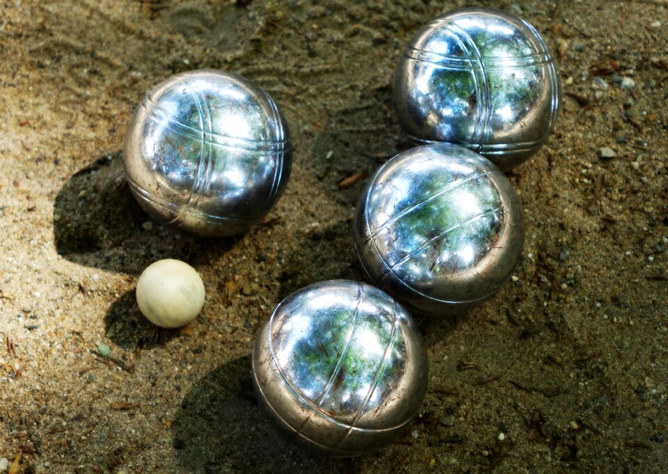 Sport pétanque leisure activity