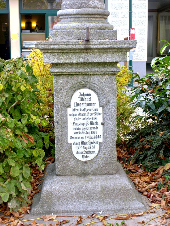 2013.10.21_-_Ybbs_an_der_Donau_-_Mariensäule_mit_Maria_Immaculata_-_02