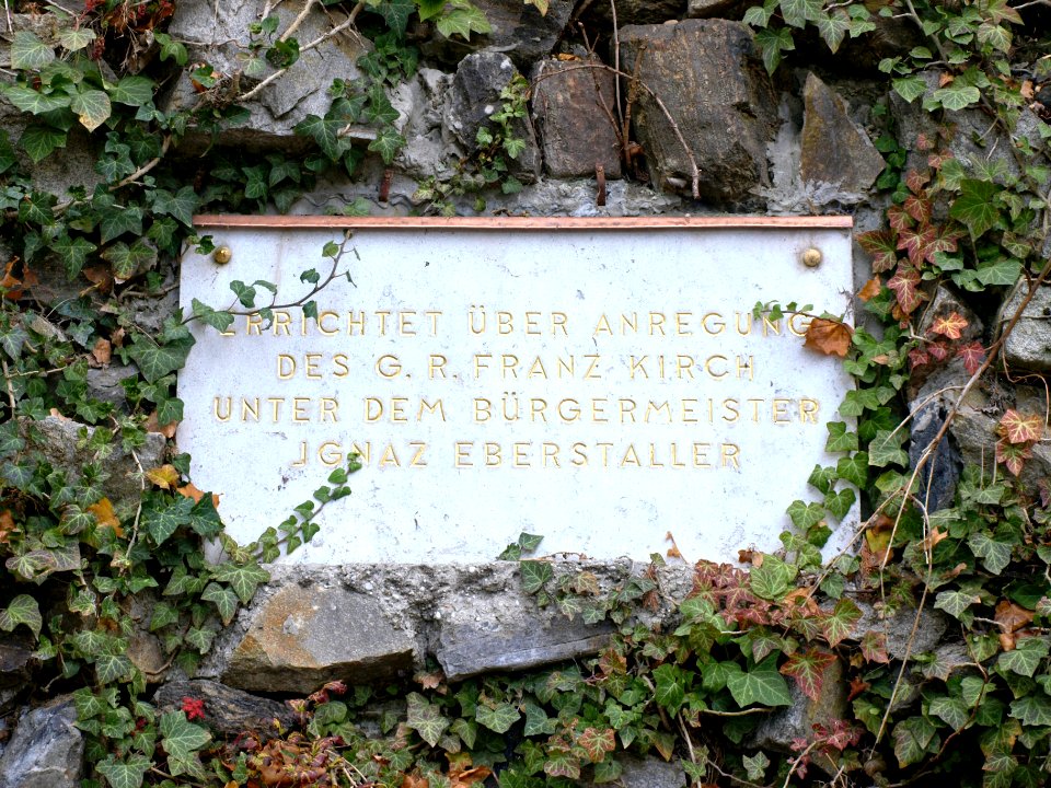 2013.10.21_-_Ybbs_an_der_Donau_-_Ereignisdenkmal_60jähriges_Regierungsjubiläum_Kaiser_Franz_Joseph_I._-_04