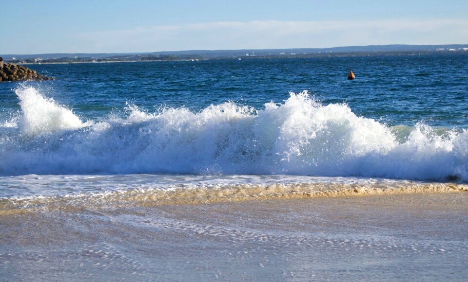 Sandy water coast