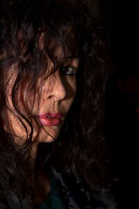 Sensual portrait face