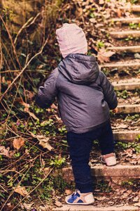 Spring child adventure