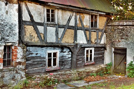 Wattle and daub poland lake dusia photo