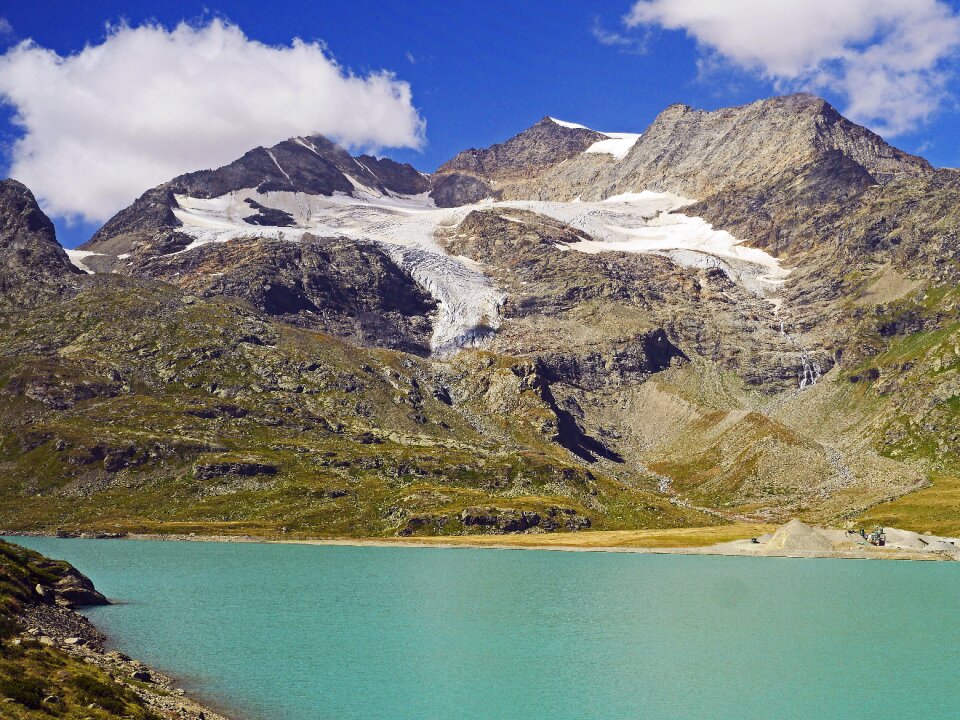 Engadin pass mountains