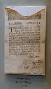 10_Shillings,_New_York,_1709_-_National_Museum_of_American_History_-_DSC00189
