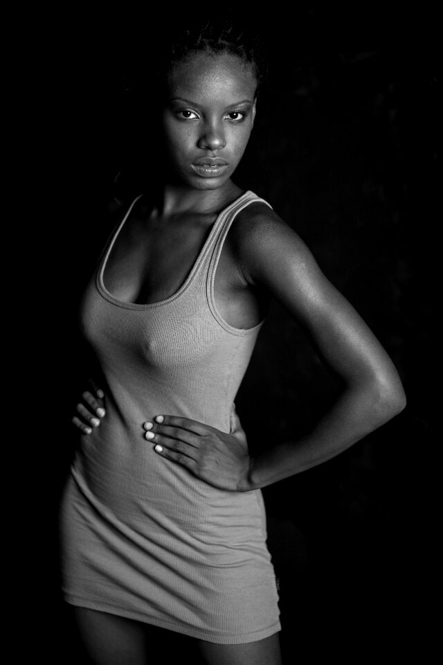 Fashion beautiful portrait