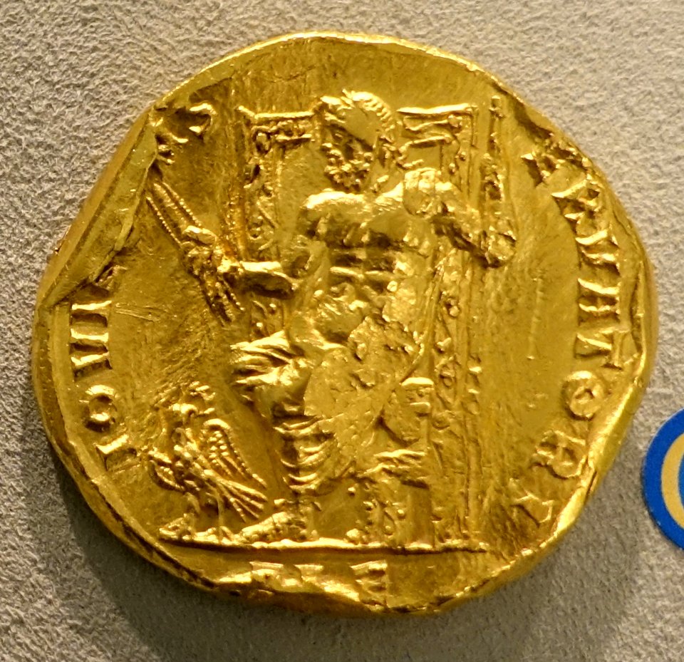 10_Aurei,_Diocletian_Jupiter,_Alexandria,_294_AD_-_Bode-Museum_-_DSC02723