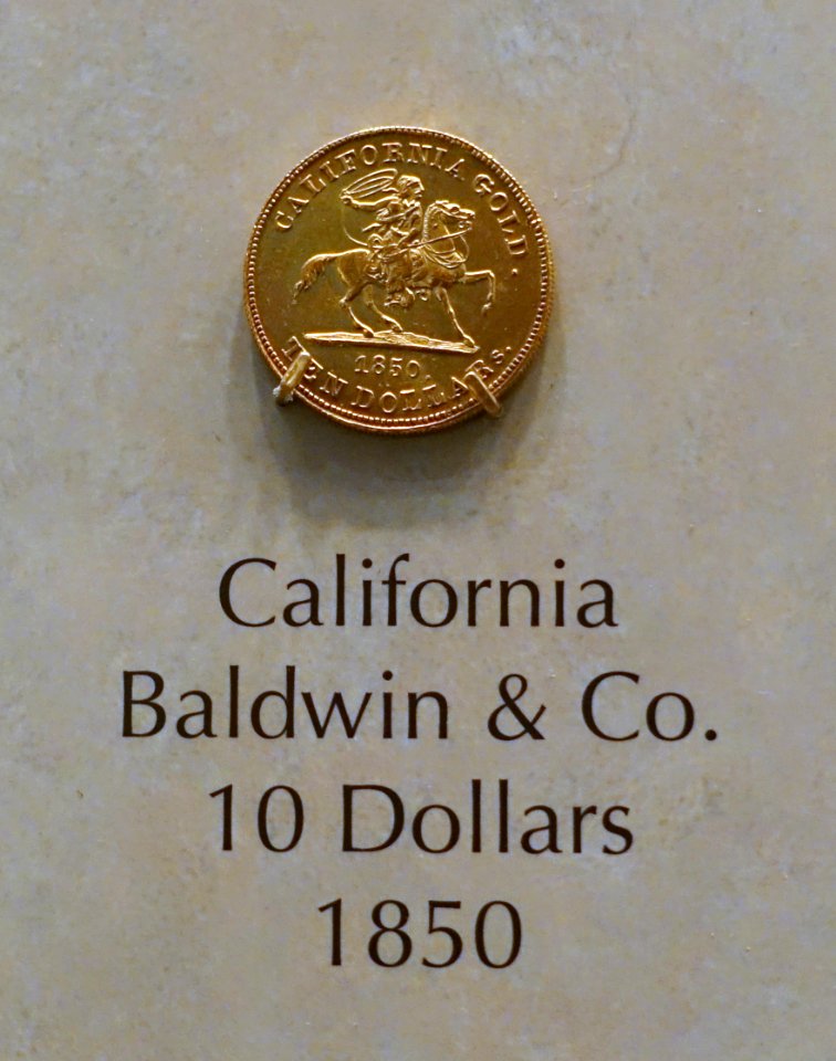 10_Dollars,_Baldwin_&_Co.,_California,_1850_-_National_Museum_of_American_History_-_DSC00224