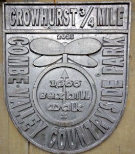 1066_Bexhill_Walk,_Distance_Marker