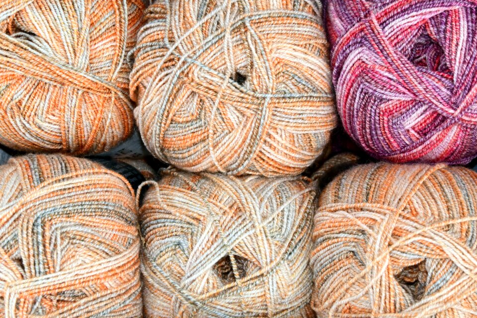 Soft colorful cat's cradle