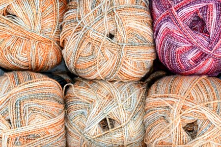 Soft colorful cat's cradle