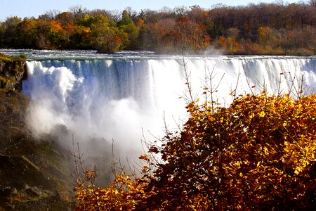 River nature falls