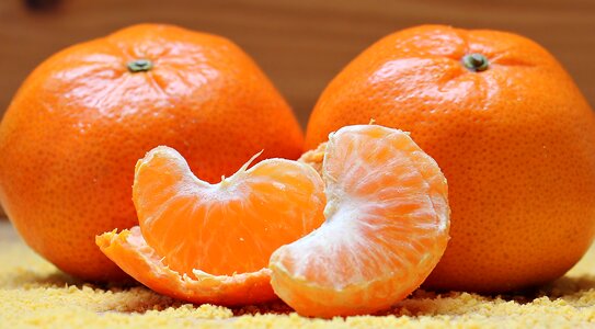 Clementines citrus fruit vitamins photo