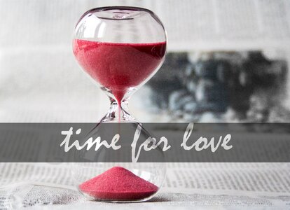 Time the hourglass time for love